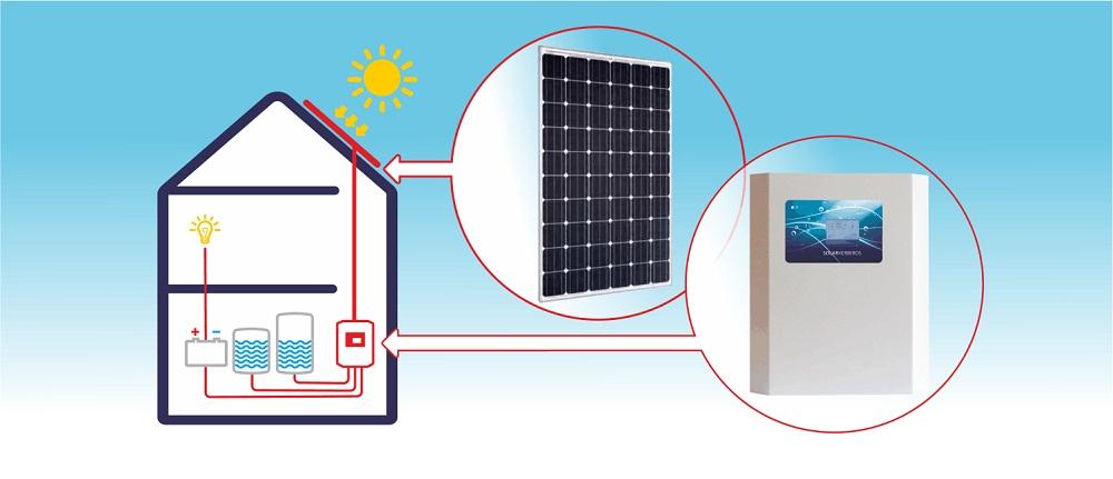 Fotovoltaický systém na ohrev vody 